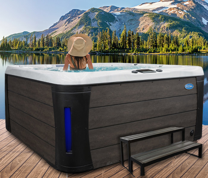 Calspas hot tub being used in a family setting - hot tubs spas for sale Mission